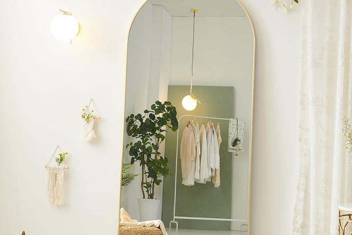 고와랑 아치형 미용실 홈트 전신거울 현관거울 3종