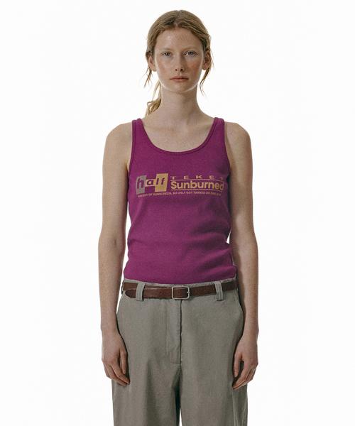 Sunburned Sleeveless Magenta