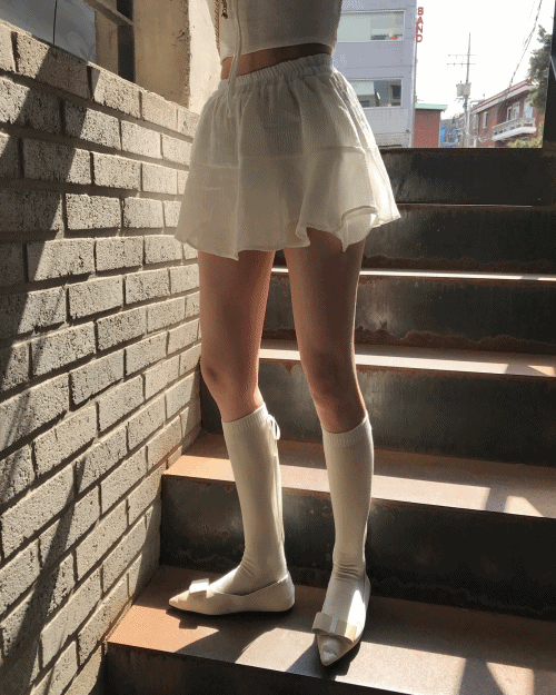 모즈비 쉬폰 캉캉SK