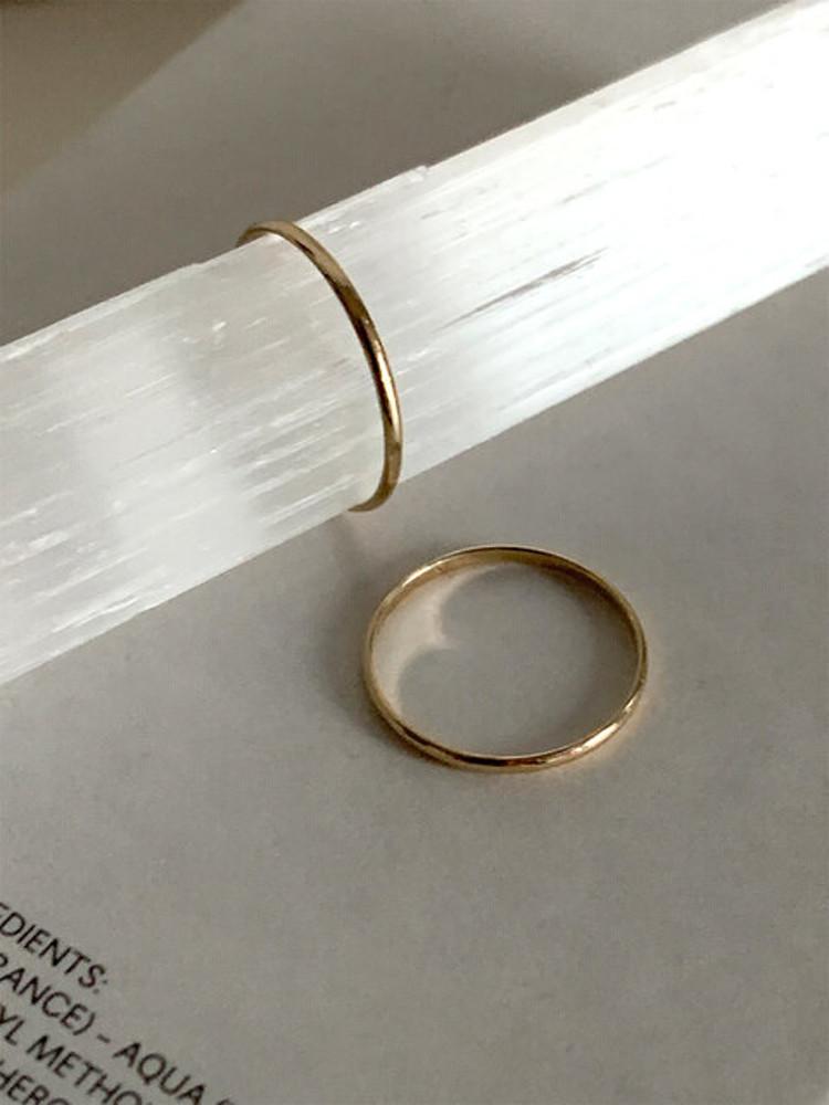 [avance ] 14k 01Basic Ring