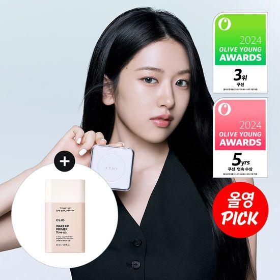 [2024어워즈][5년연속수상] 클리오 킬 커버 파운웨어 쿠션 디 오리지널 한정 기획 (+톤업 프라이머 증정)