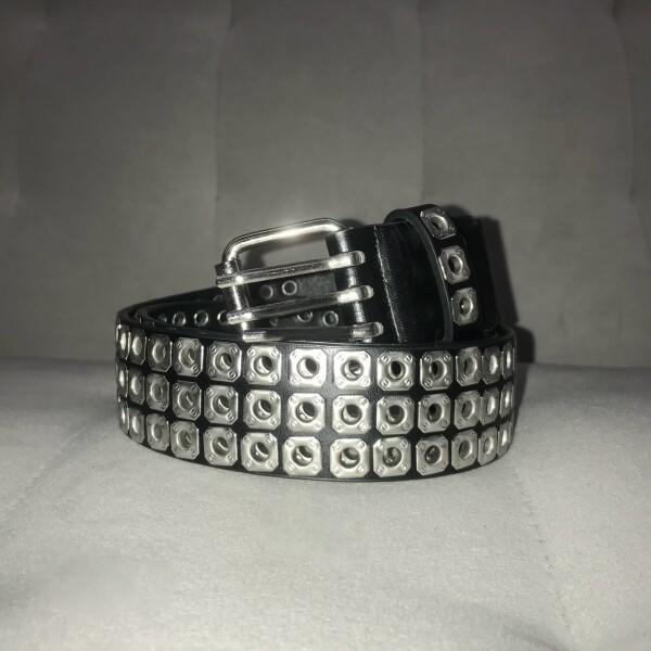 dow 쓰리펀칭 레더벨트