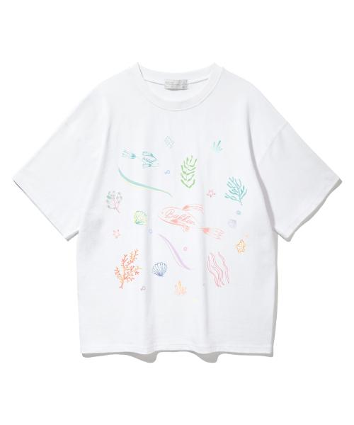 [DTP] Under the sea 반팔티셔츠 BK3967_화이트