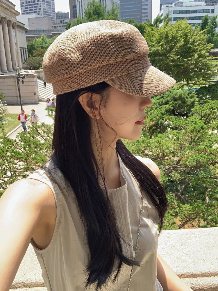 여성 summer 클래식 마도로스 헌팅캡 베이커캡 보이캡 여름 모자 3color