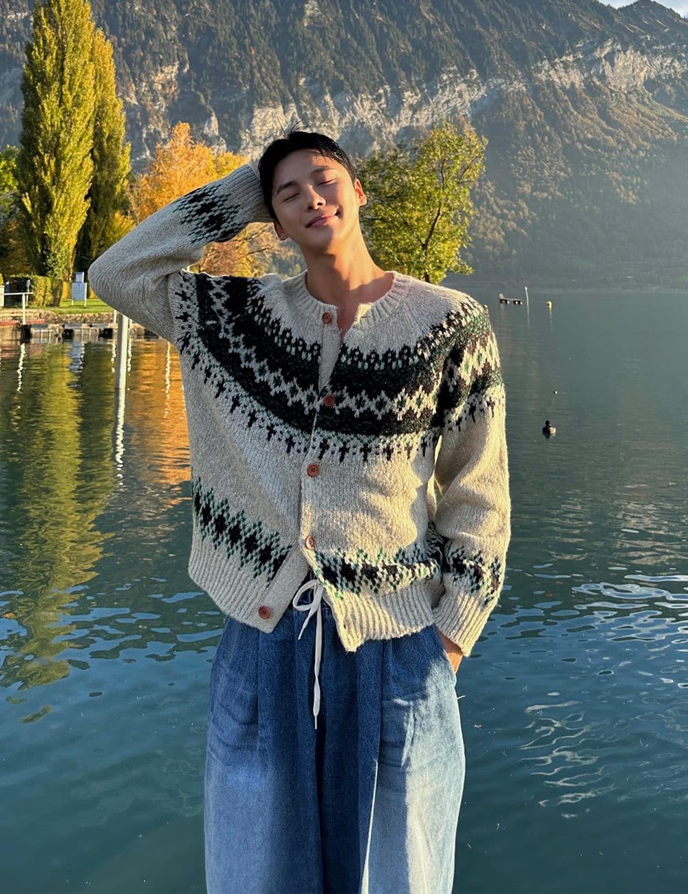 [시즌최대판매] 원 아이슬랜드 에스닉 가디건(3color)