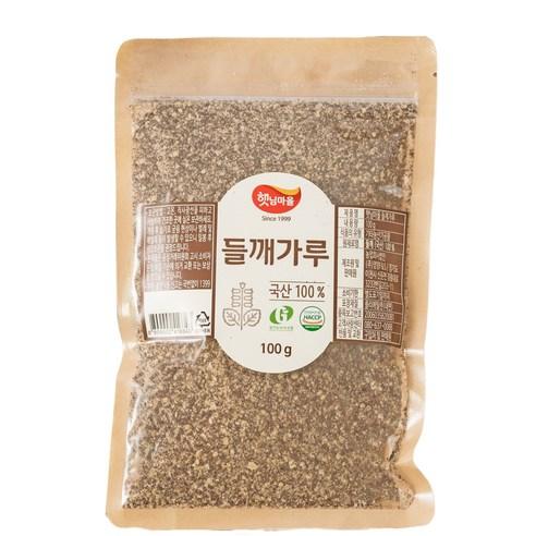 햇님마을 국산 100% 들깨가루, 100g, 1개 - 기타 곡물가루 | 쿠팡