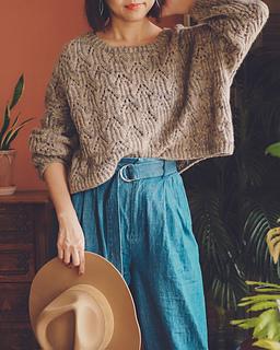 Hazel Jumper pattern by Irene Lin