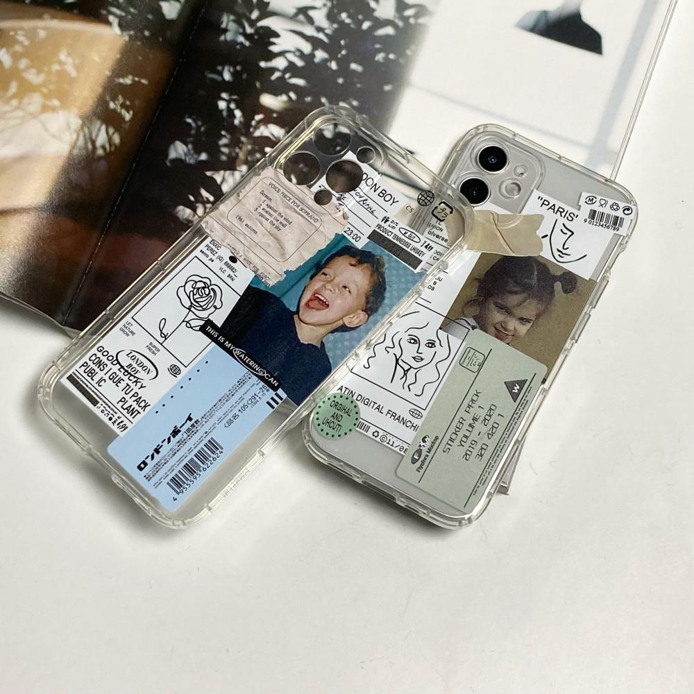 아이폰13 감성 키즈 라벨 젤리케이스 아이폰케이스쇼핑몰