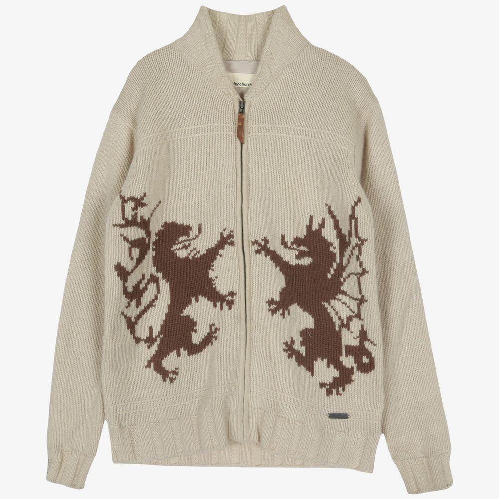 FENCHURCH 울 나일론 헤비울 니트집업 UNISEX(L)VK0759