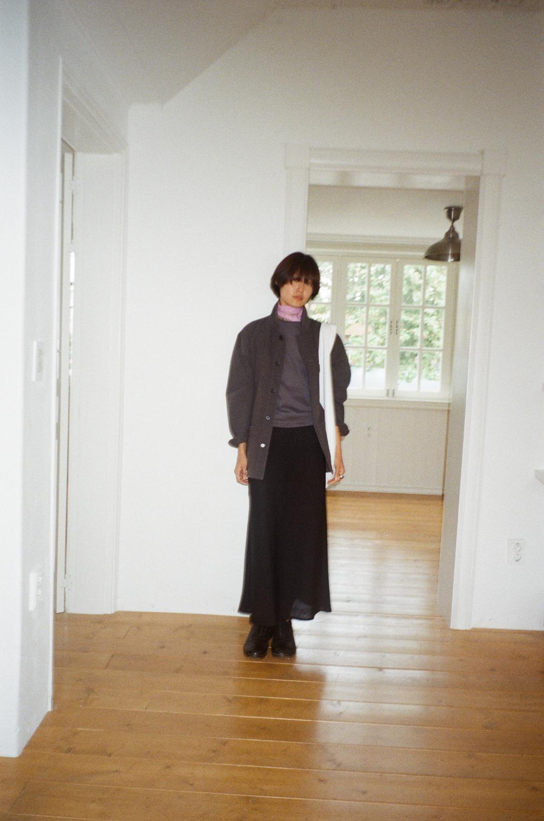 Nappa leather hobo bag