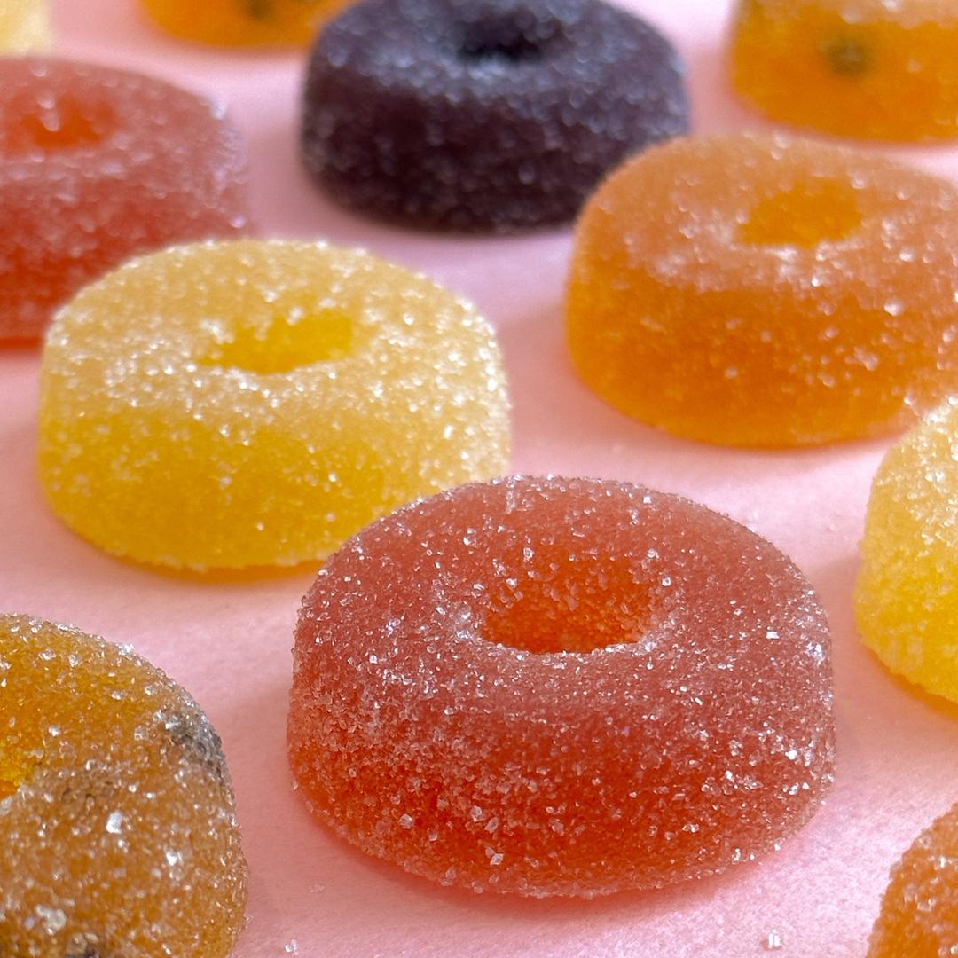 Pate de fruit 1piece 스티키베이비 파트 드 프뤼 프렌치 젤리 1피스 수제젤리 비건젤리