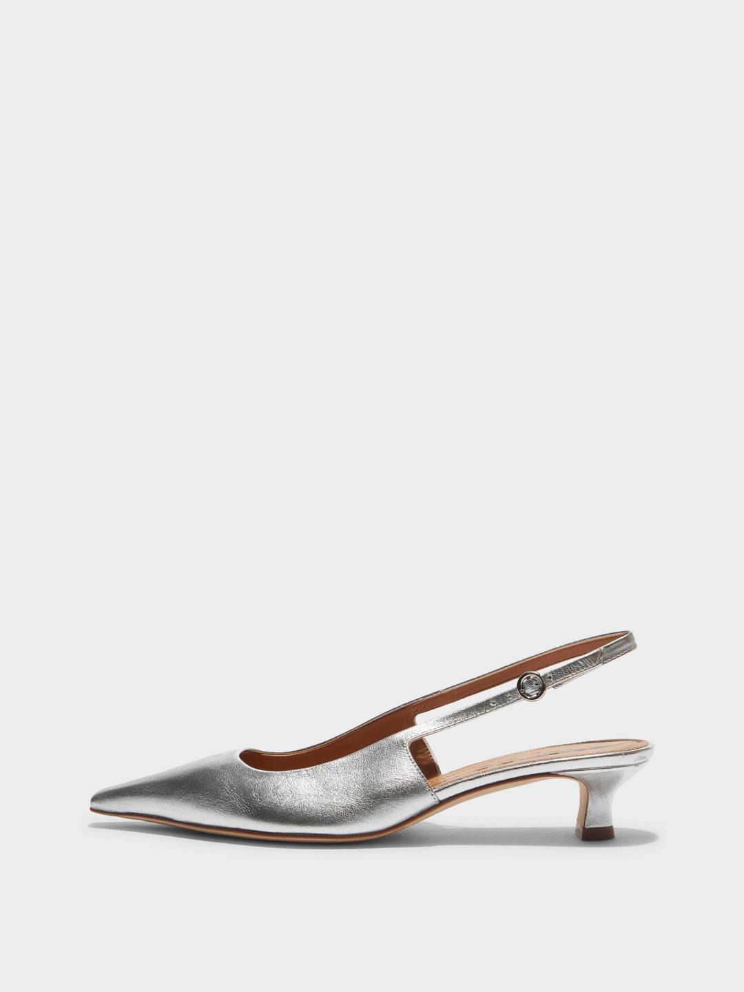 Catrina Leather Slingback Pumps - 36