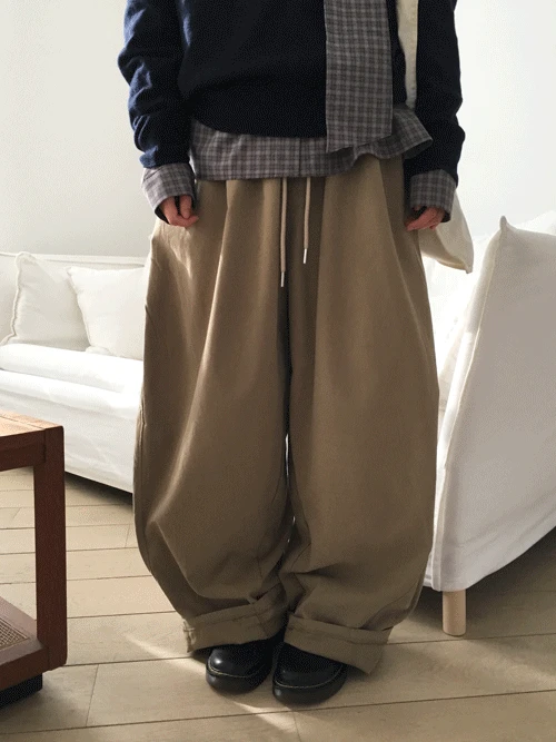 마인드 벌룬 밴딩팬츠 (3colors)