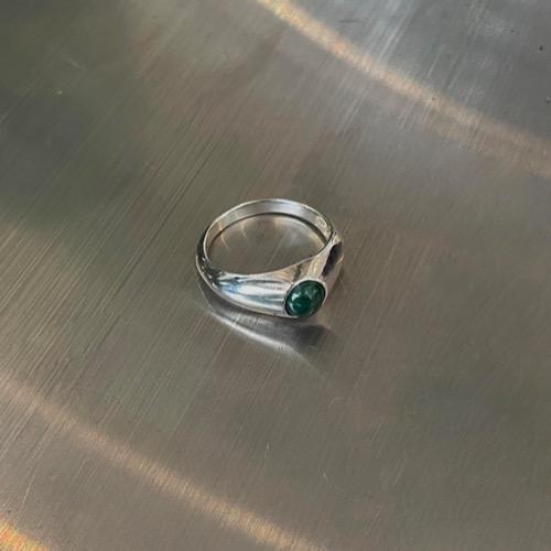 Green up! ring silver