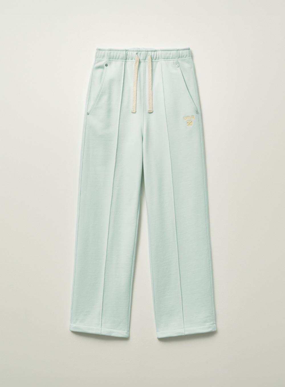 (W) Etna Lounge Straight Sweatpants - Ice Blue