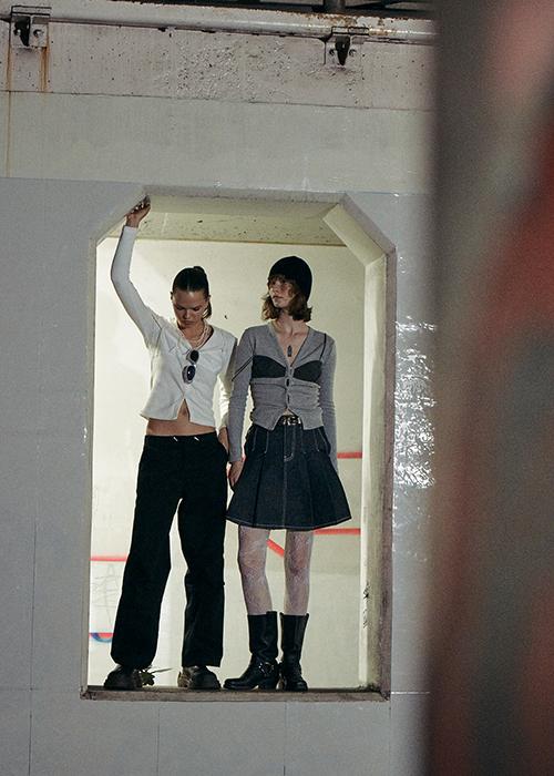 Robin Bustier cardigan
