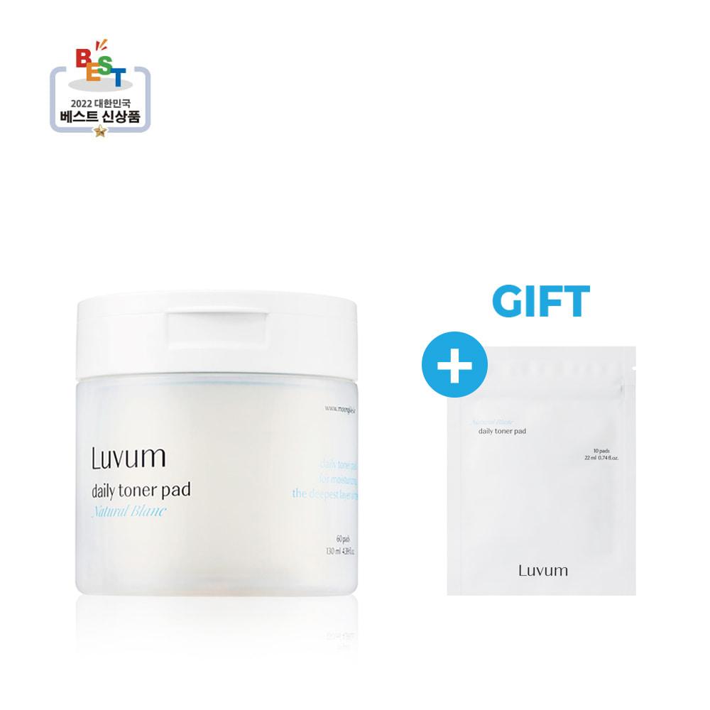 [러븀] 내추럴 블랑 데일리 토너 패드 (수수패드)