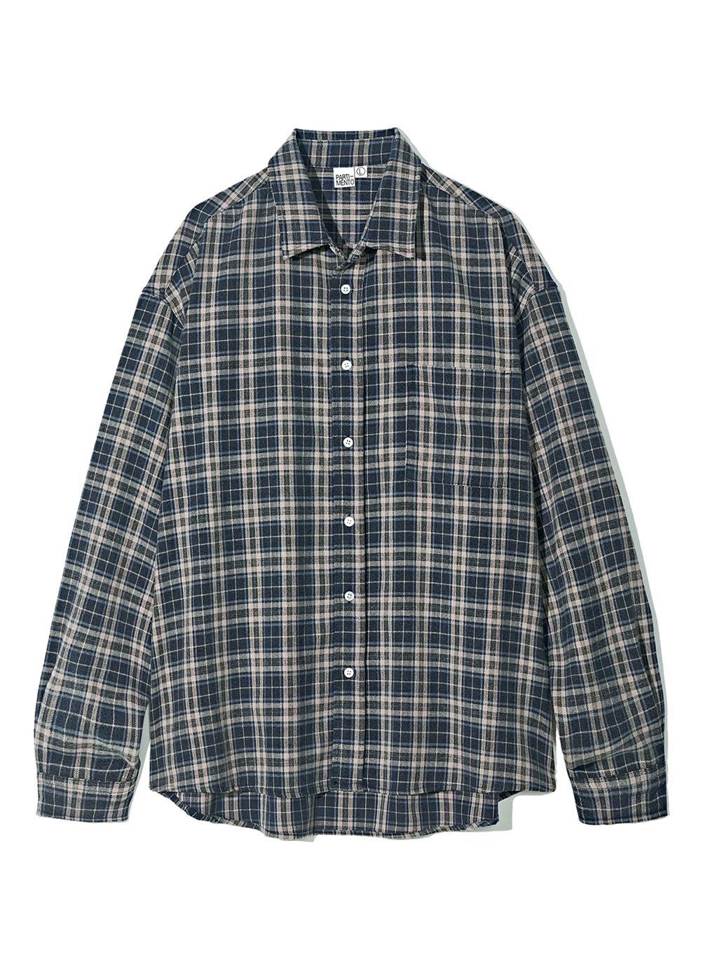 VTG Washed Tartan Check Shirts