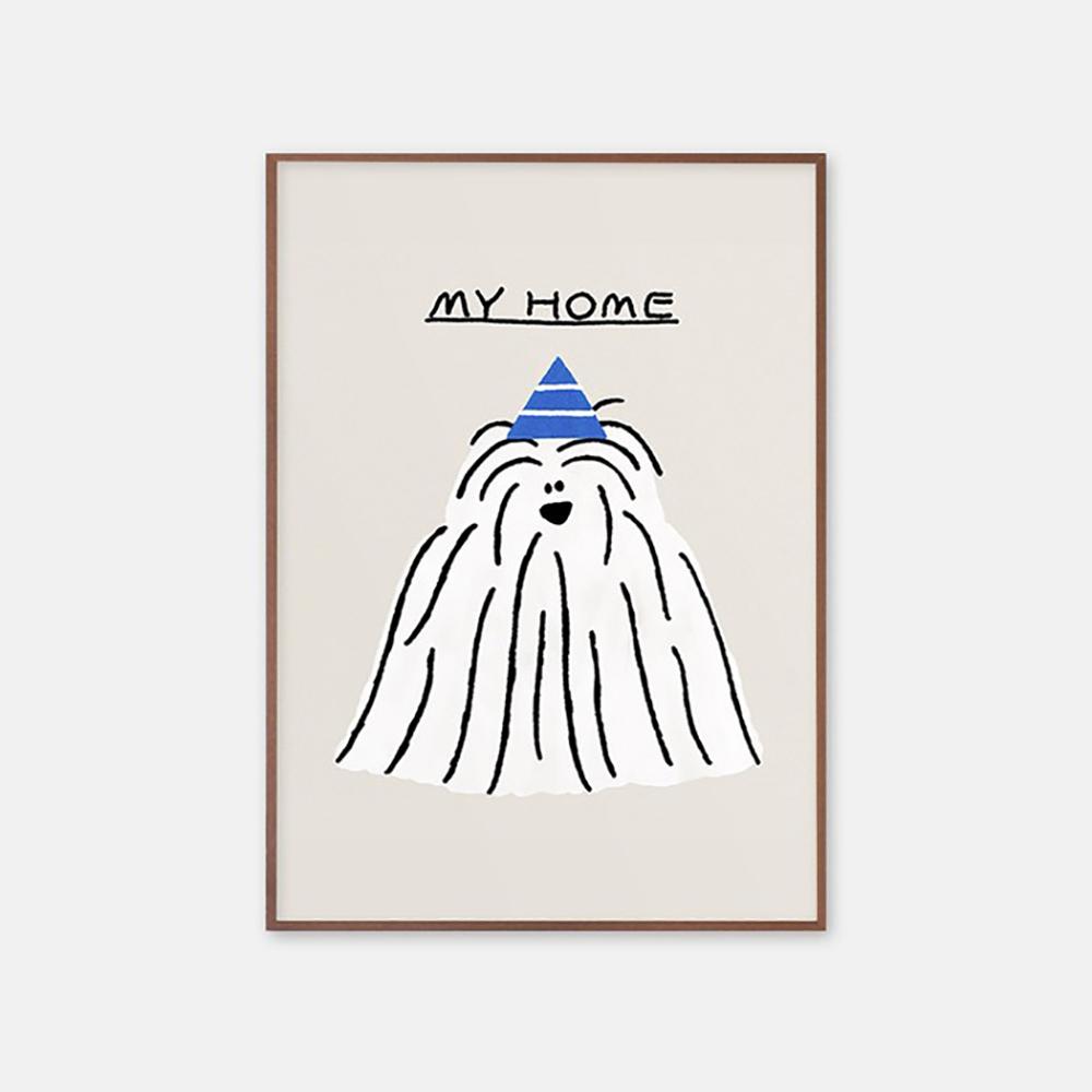 [29CM 단독] Kim Jam 작가, MY HOME 포스터