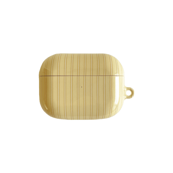 [airpods case] butter yellow
