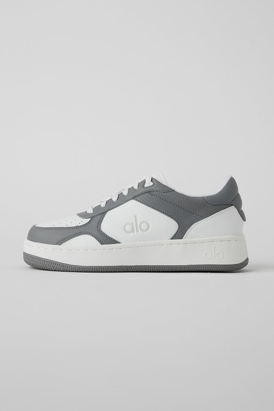Alo Recovery Mode Sneaker - Grey/White - Grey/White / 3.5M/5W