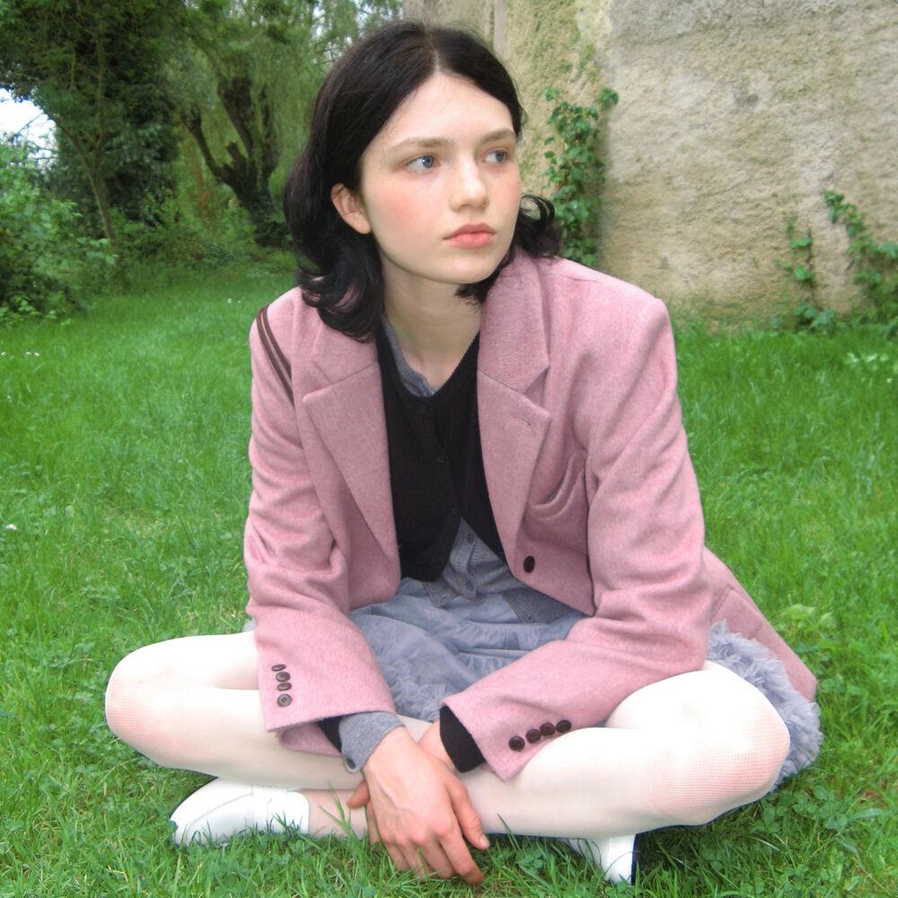 Hairy Wool Classic Blazer (Blave Rose)