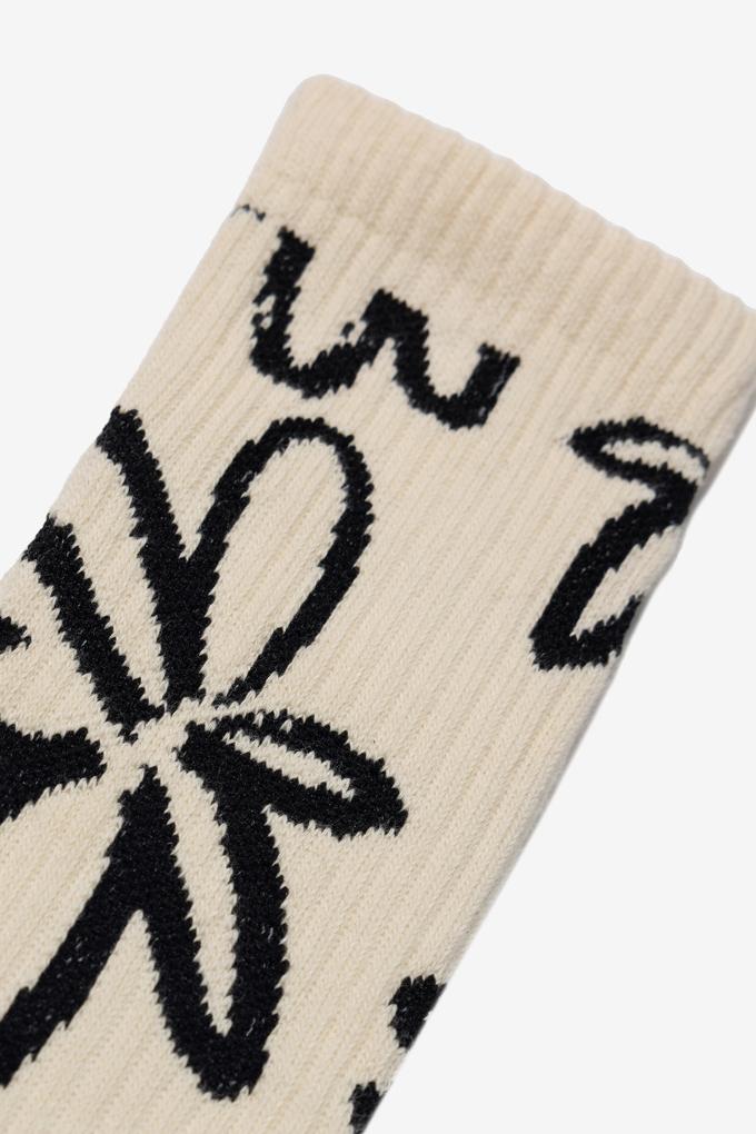 OBEY FLORAL SOCKS