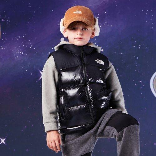 키즈 에코 눕시 패딩 베스트 NV3NP55S_BLK