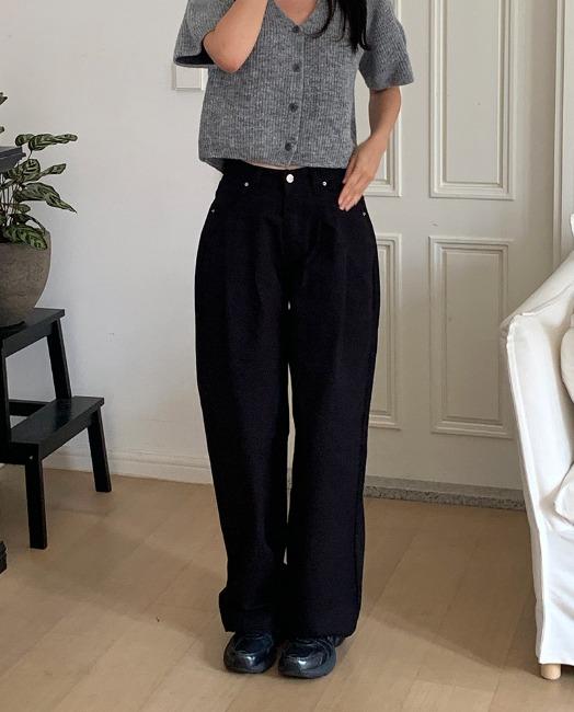 [🍂가을신상] 앤드 핀턱 팬츠 (2colors)