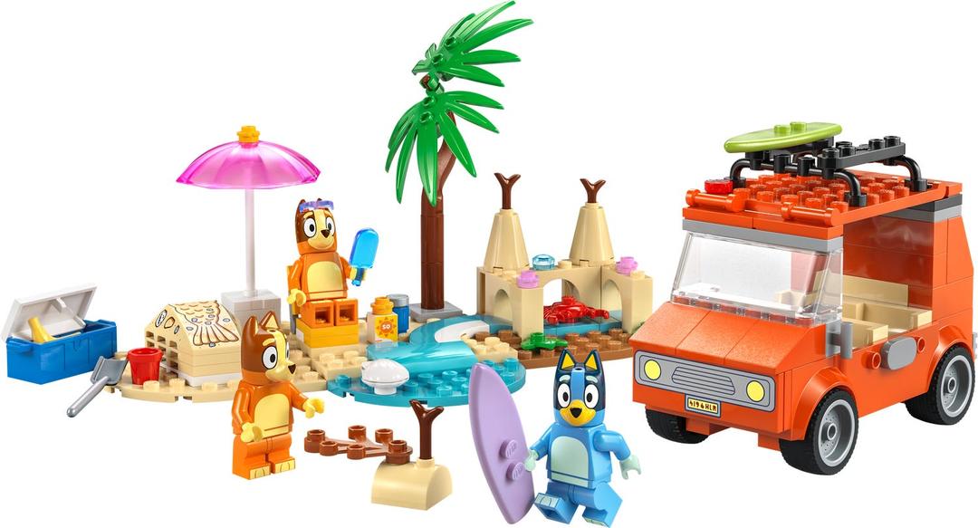 블루이의 해변과 패밀리카 여행 11202 | Bluey | LEGO® Shop KR