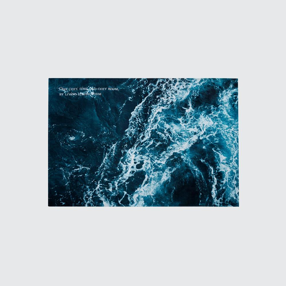 bluetide 포토아트 카페트 러그