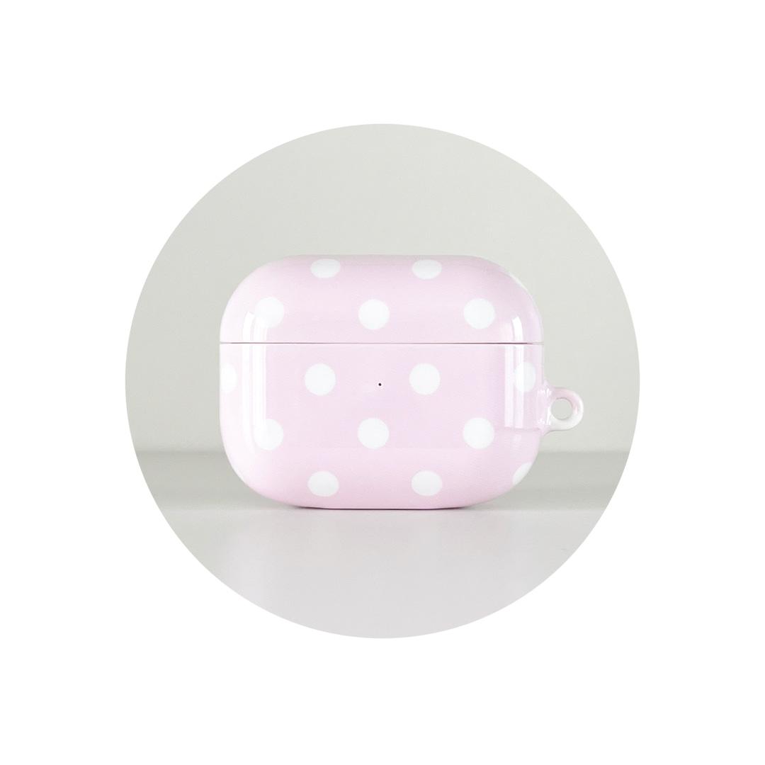 Dot Milk AirPods Case [Strawberry Milk]