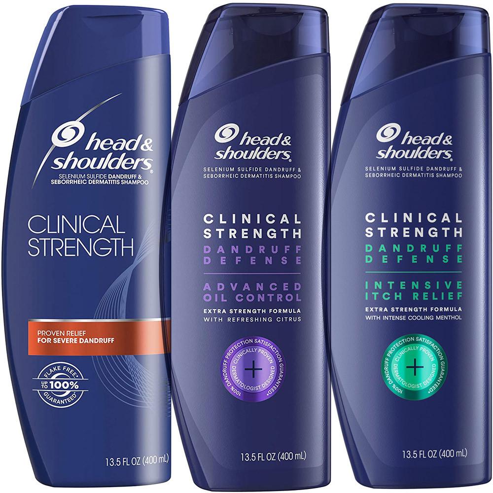 [무료배송] 헤드앤숄더 클리니컬 스트렝스 비듬 오일컨트롤 샴푸 400ml