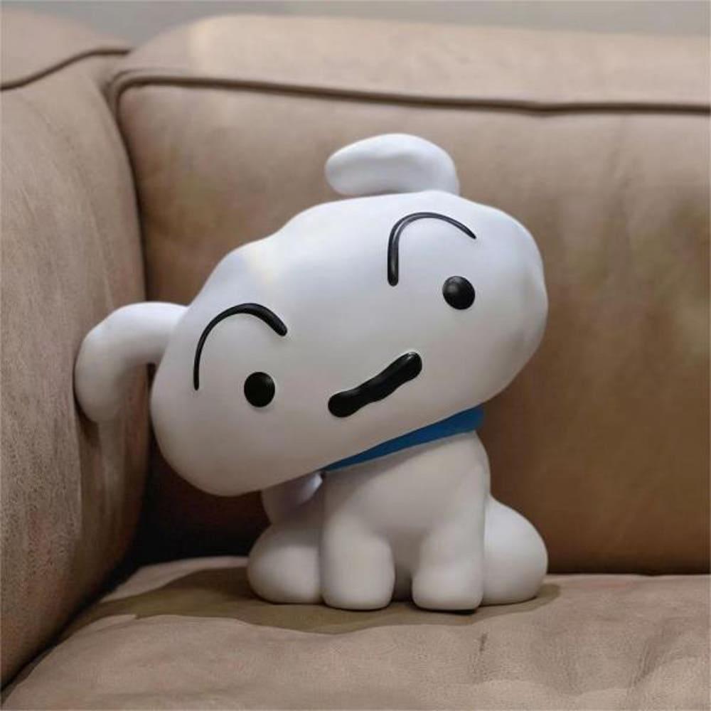 갸우뚱 흰둥이 귀여운 대형피규어 28cm 짱구는못말려 인테리어장식 집들이선물