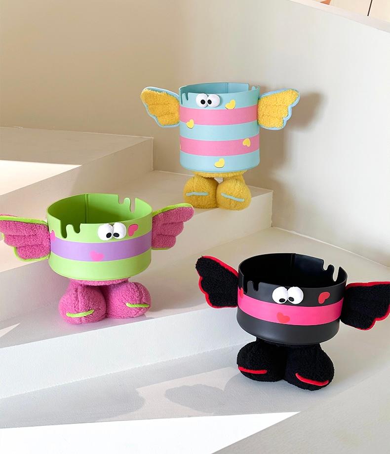 플라잉 날개 몬스터 버킷 소품 정리 보관함