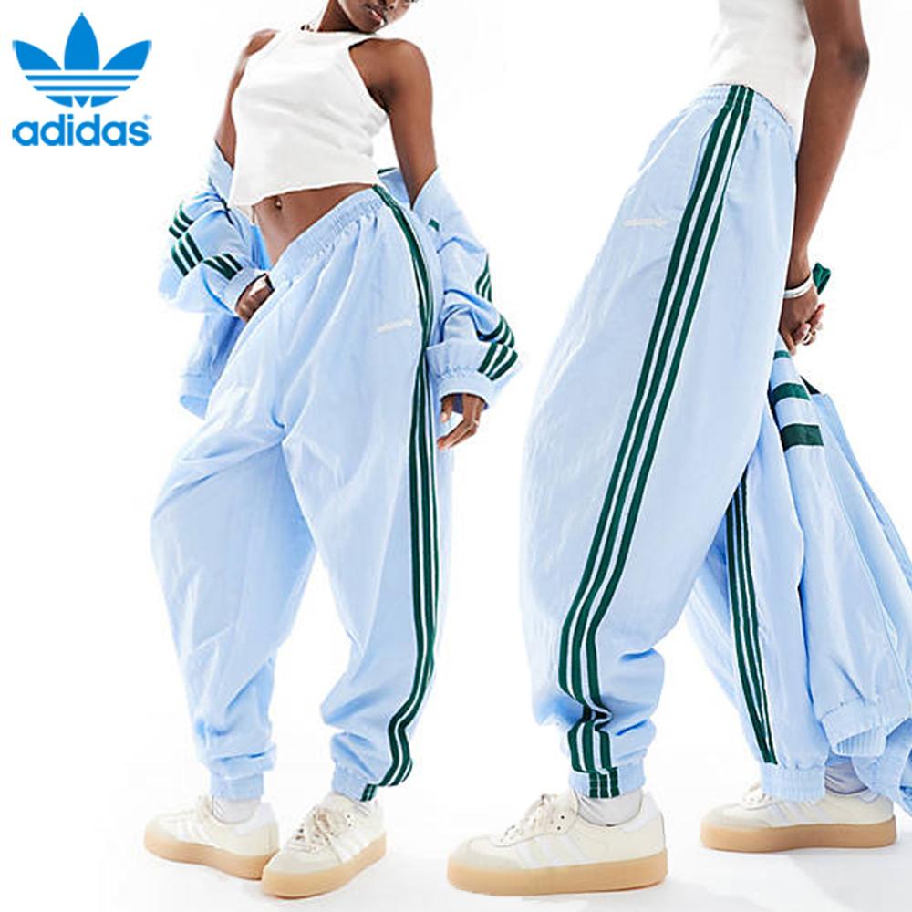 아디다스 오리지날 80s 여성 우븐 트랙 팬츠 블루