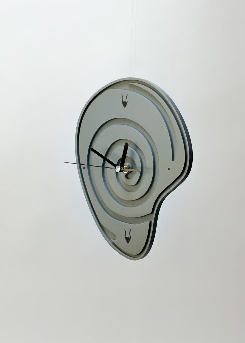 SPIRAL CLOCK GREY (PRE-ORDER)