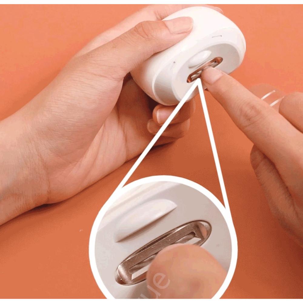 샤오미 자동 손톱깍기 손톱갈기 손톱가는것 네일케어