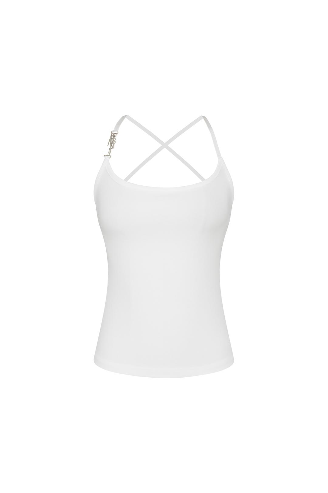 Kashiko Comfy : Basic Sleevelss White