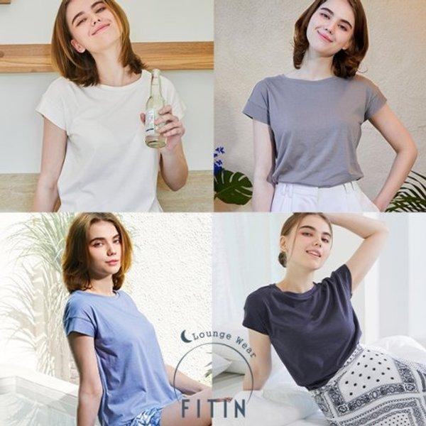 [(24SS 신상) 피트인 인견 드랍숄더 브라티셔츠 (4종)] SK스토아