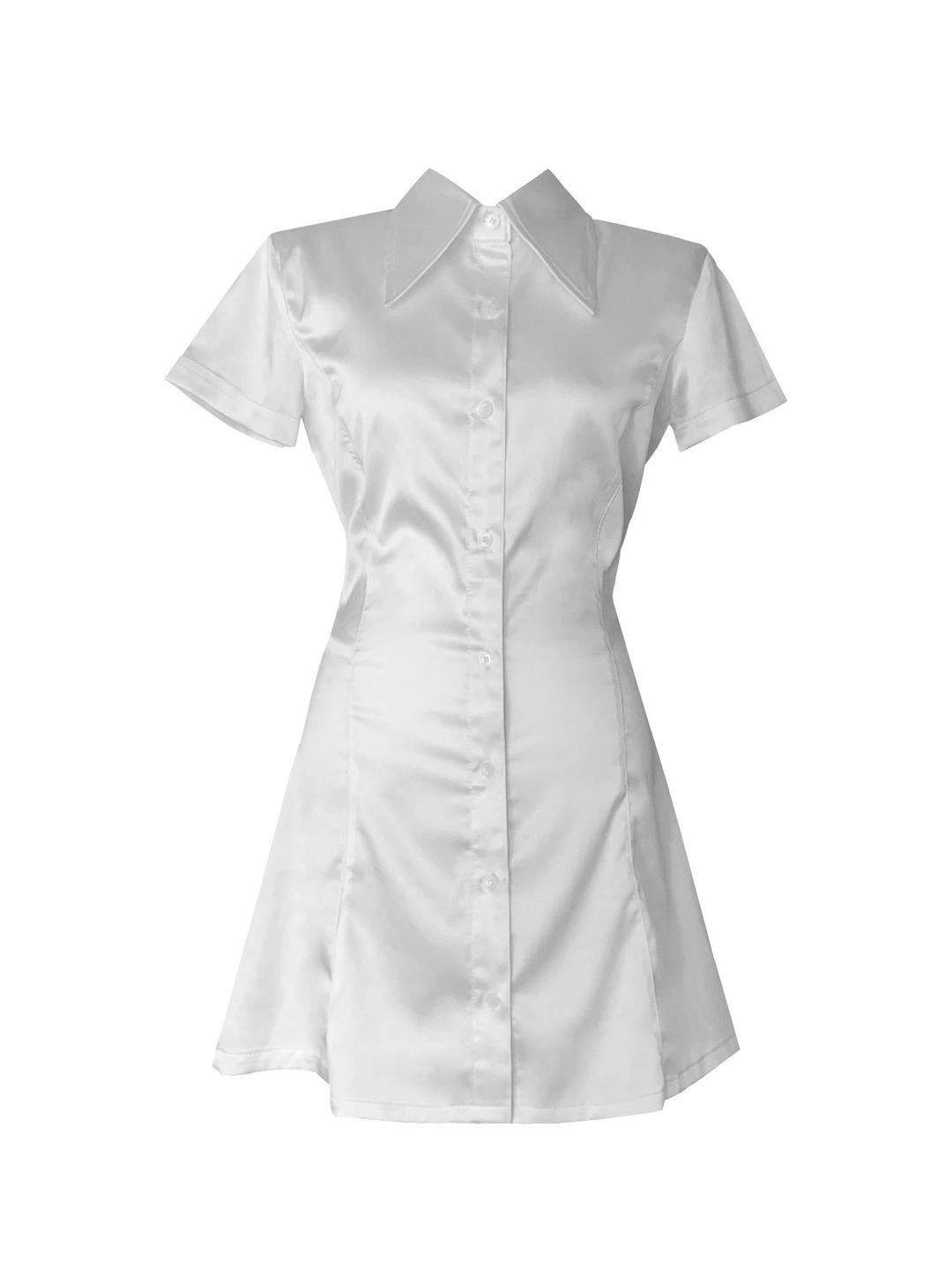 SHIRT ONEPIECE SATIN