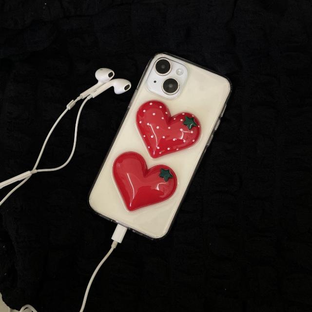 heart tomato phonecase