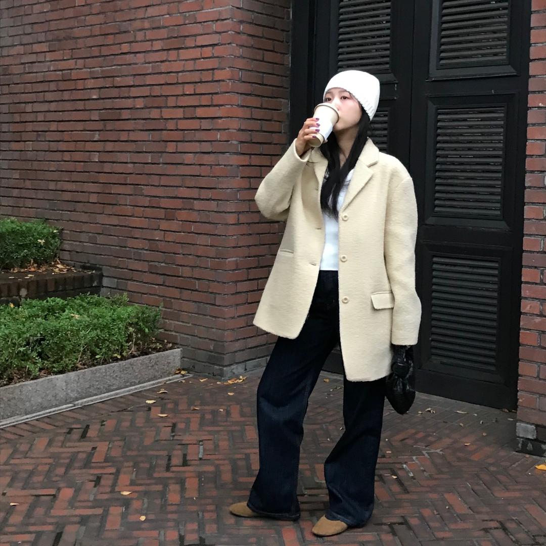 [29CM 단독] Teddy coat (beige)