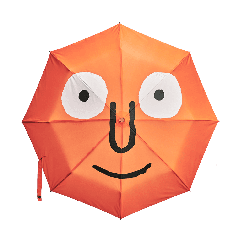 Face Umbrella Orange (7-29)