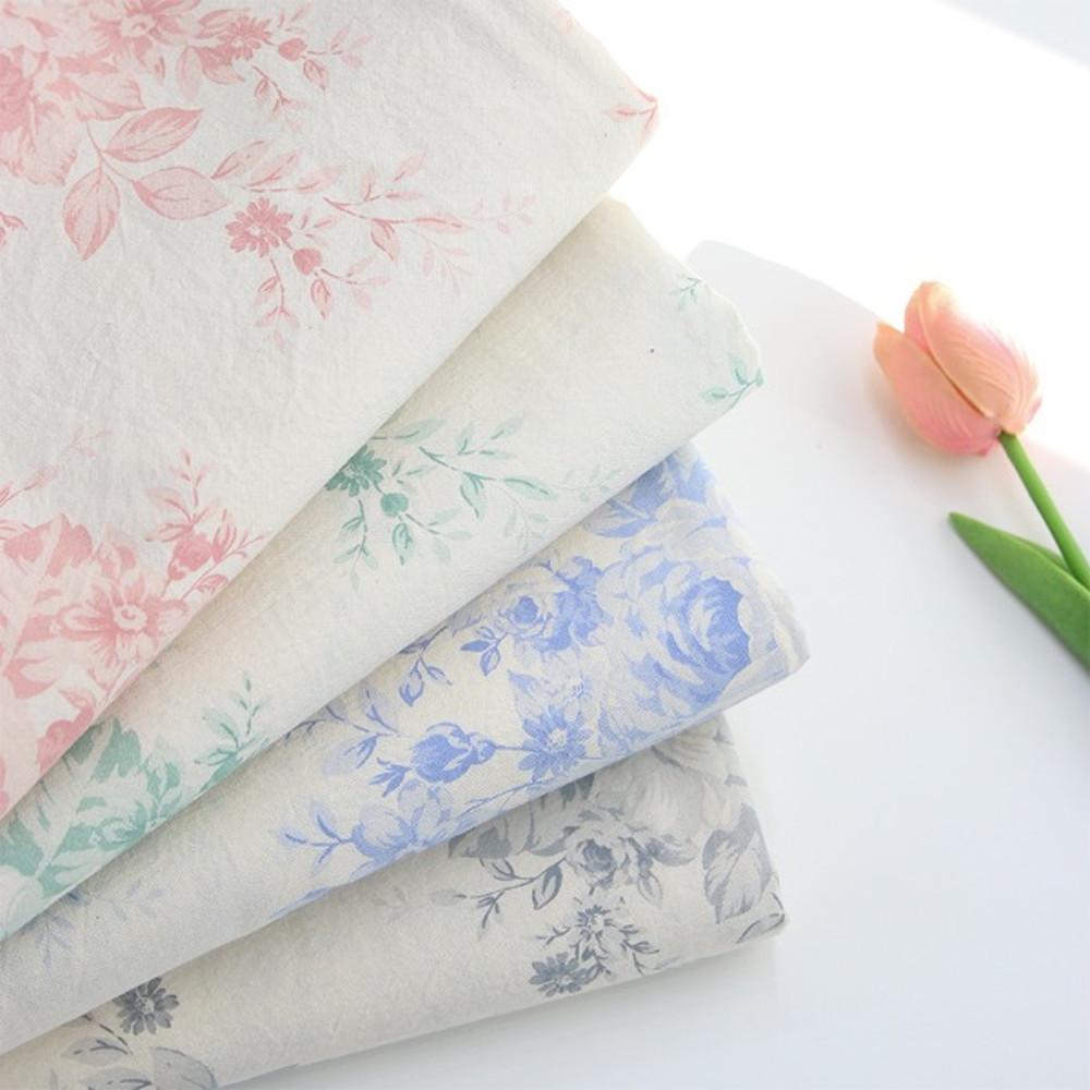 오코텍스인증 E-DTP 대폭 린넨 원단 MLB1272 러블리 큐피트 A4