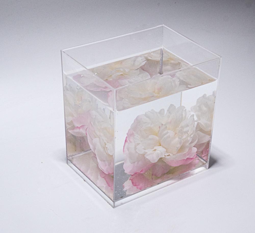 베타 플라워 실크 꽃 침대[작약 진주 꽃침대]