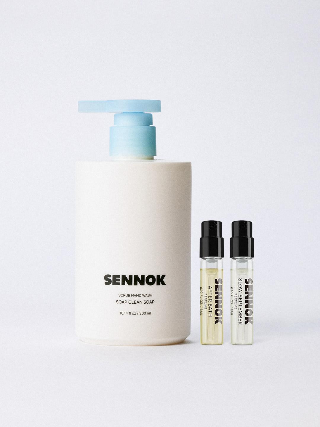 SENNOK[퍼퓸 디스커버리 키트 증정]SCRUB HAND WASH SOAP CLEAN SOAP10.14 fl. oz. / 300ml