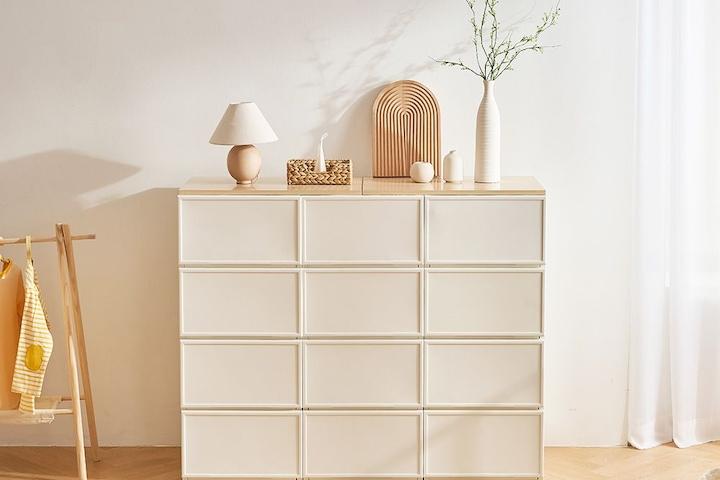 국내생산 BPA FREE 컬러 쌓아서 조합하는 래폴드 서랍장 400(L) 4단