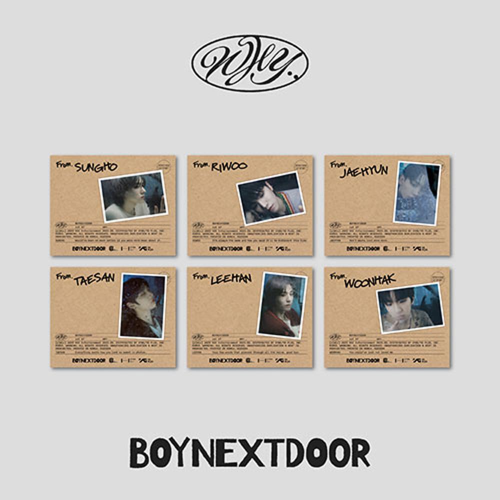 BOYNEXTDOOR 보이넥스트도어 - 미니1집 [WHY] LETTER 레터버전