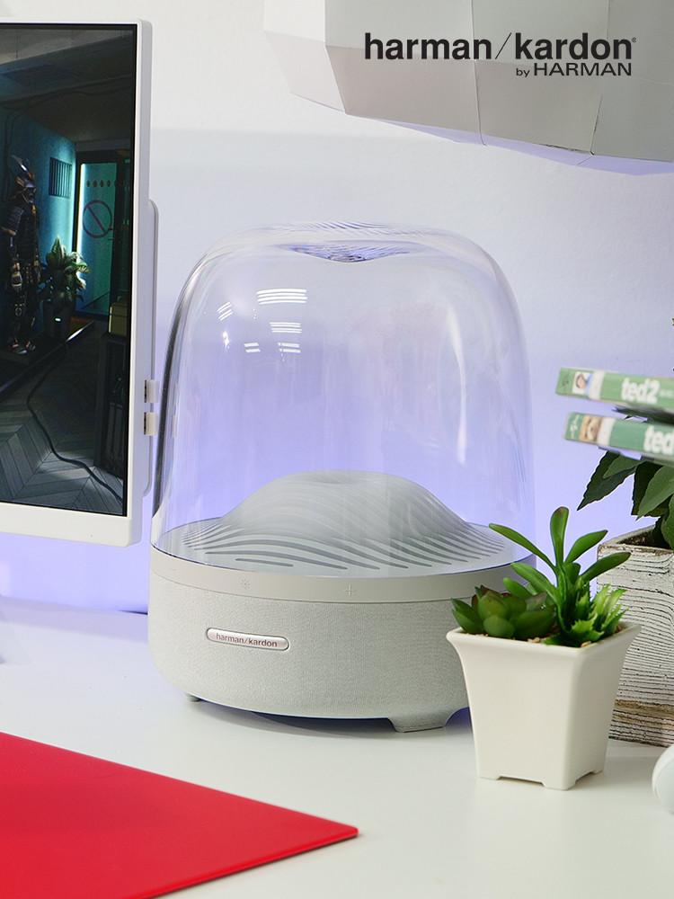 삼성공식파트너 하만카돈 오라 스튜디오3 블루투스 스피커 (AURA STUDIO3, 밀폐형 돔 디자인, 우아한 앰비언트 라이팅, 360도 사운드)